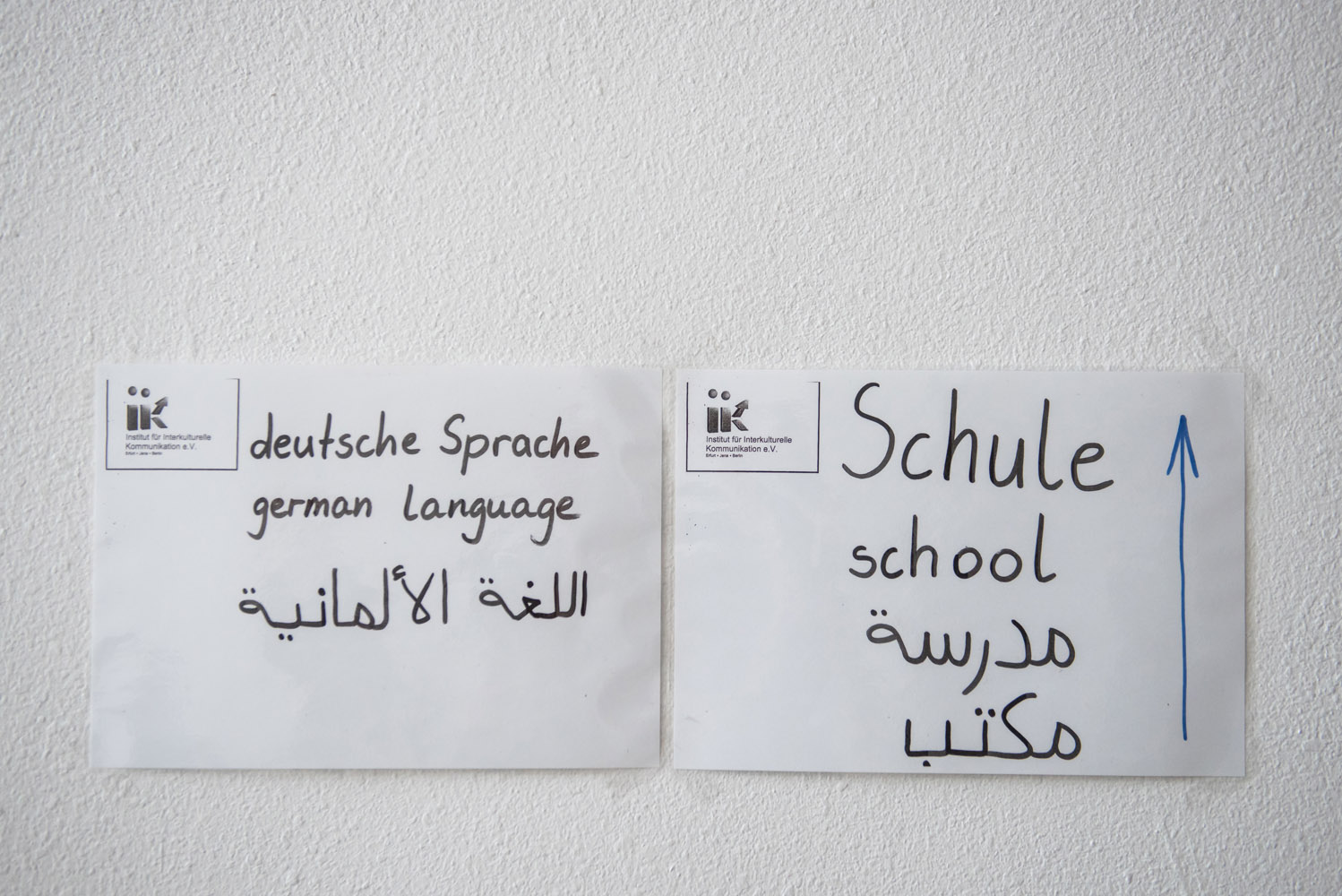 Fotoreportage im Flüchtlingsheim Suhl