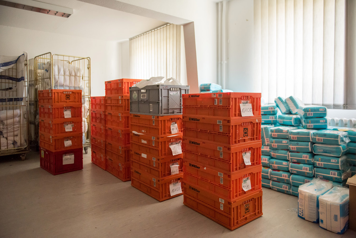 Fotoreportage im Flüchtlingsheim Suhl