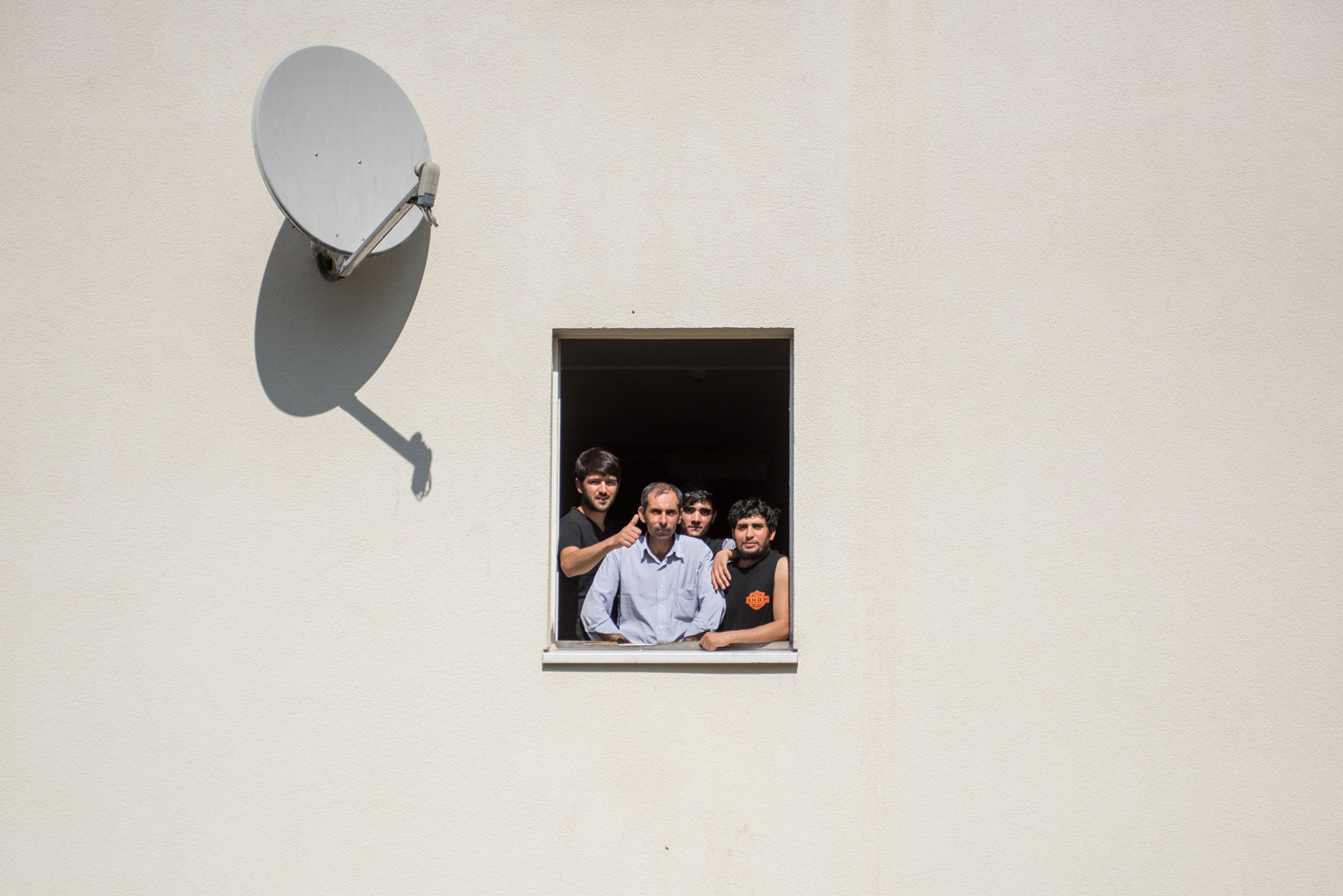 Fotoreportage im Flüchtlingsheim Suhl