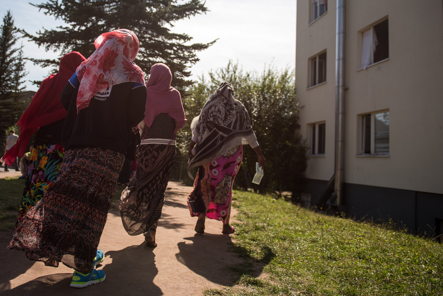 Fotoreportage im Flüchtlingsheim Suhl