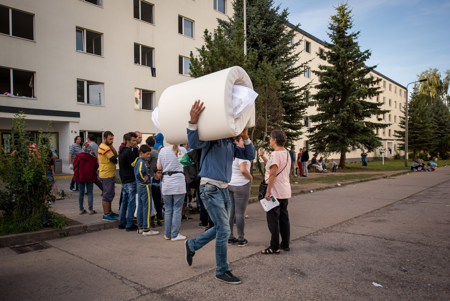 Fotoreportage im Flüchtlingsheim Suhl