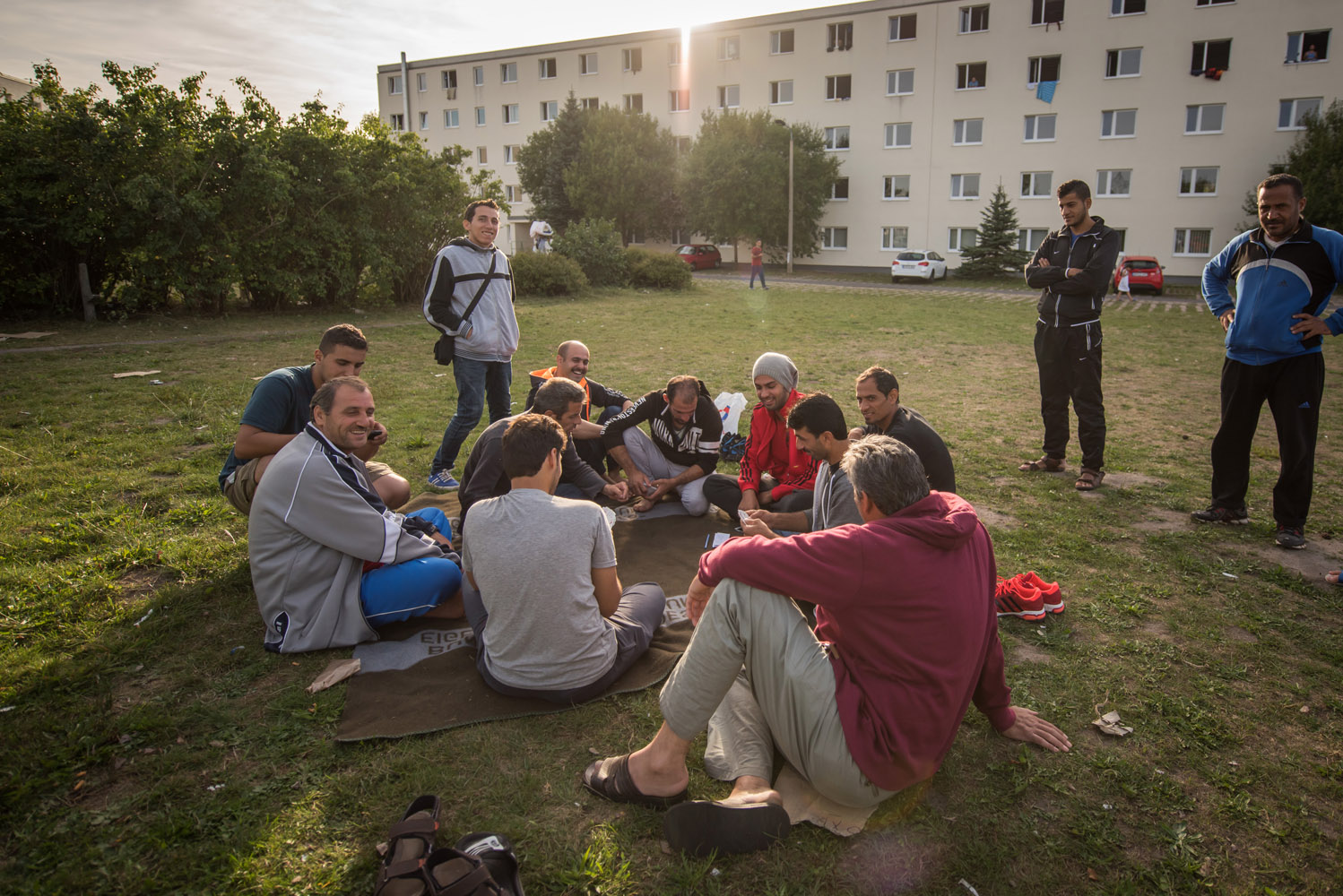 Fotoreportage im Flüchtlingsheim Suhl